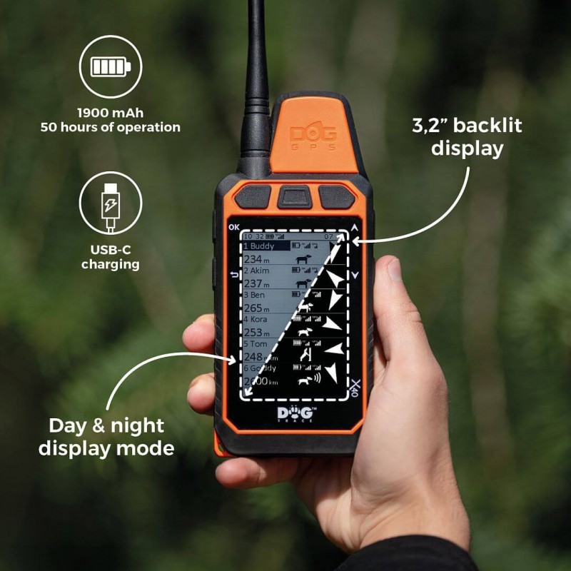 Dogtrace Dog Gps X40 El Ünitesi Dogtrace Dog Gps X40 El Ünitesi