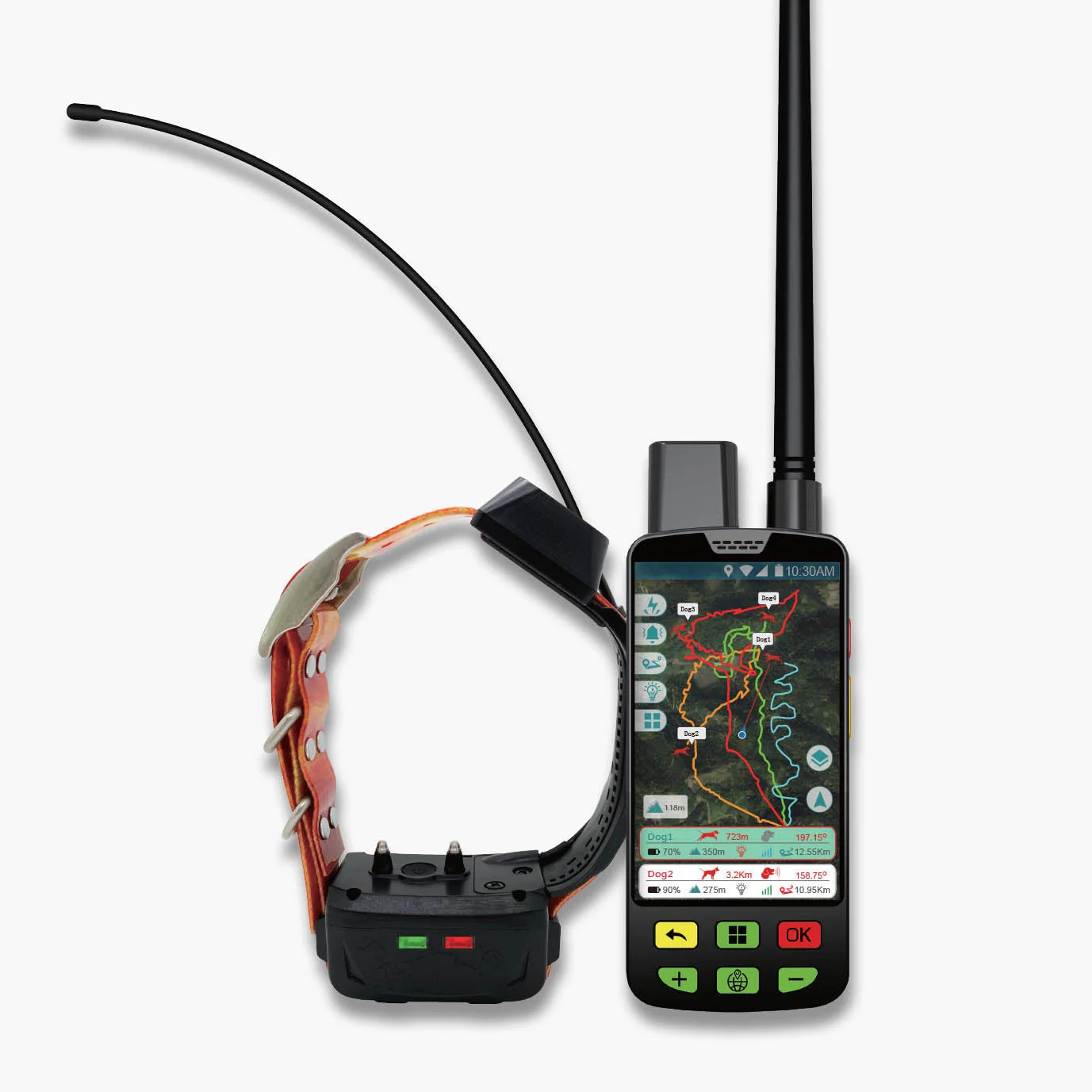 Eseek Köpek Takip Cihazı Yx04 + Tasma Gd03 (1 Set) Eseek Köpek Takip Cihazı Yx04 + Tasma Gd03 (1 Set)