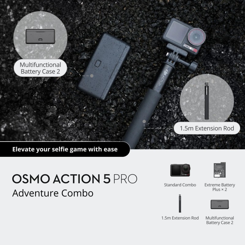 Osmo Action 5 Pro Adventure Combo Osmo Action 5 Pro Adventure Combo