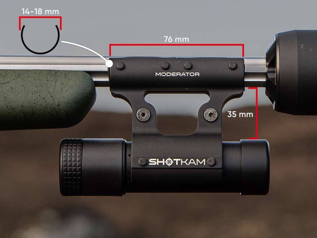 Shotkam Susturuculu Yivli Tüfek Alt Montaj Aparatı Shotkam Susturuculu Yivli Tüfek Alt Montaj Aparatı